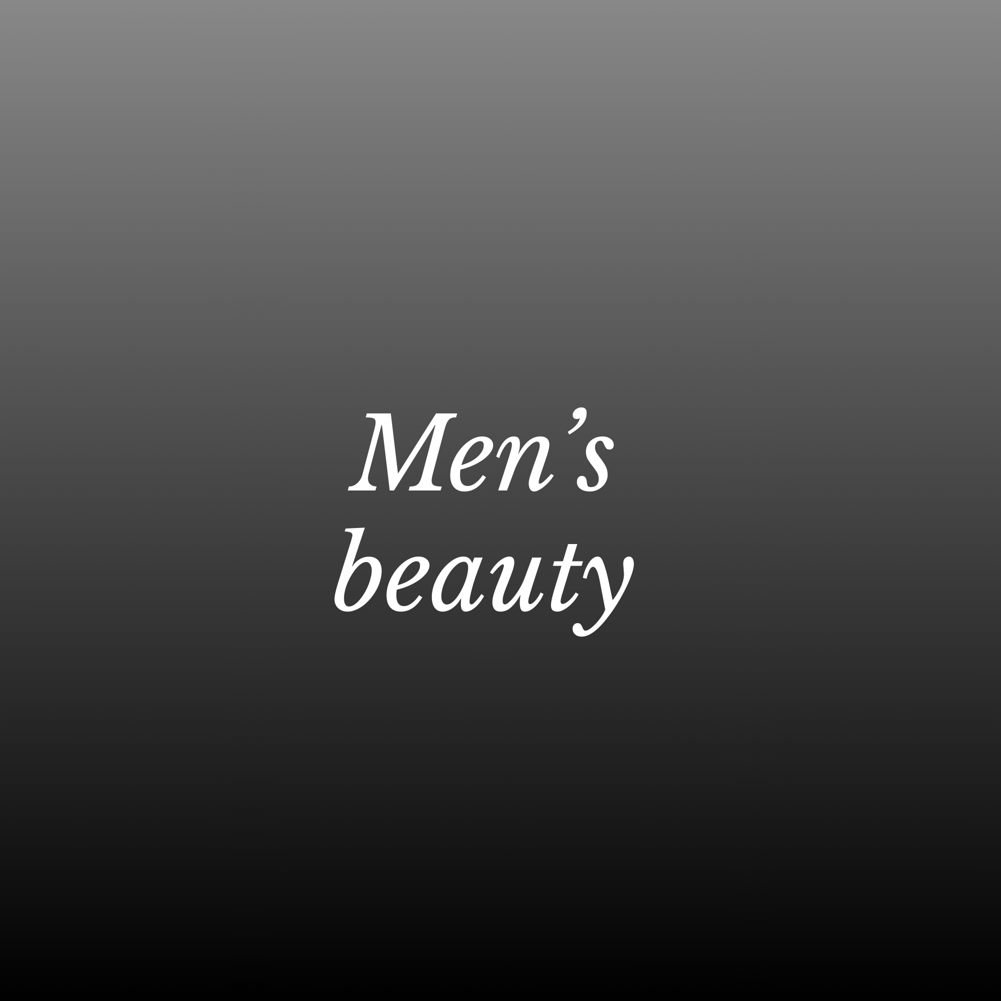 Men's Beauty Abstract
