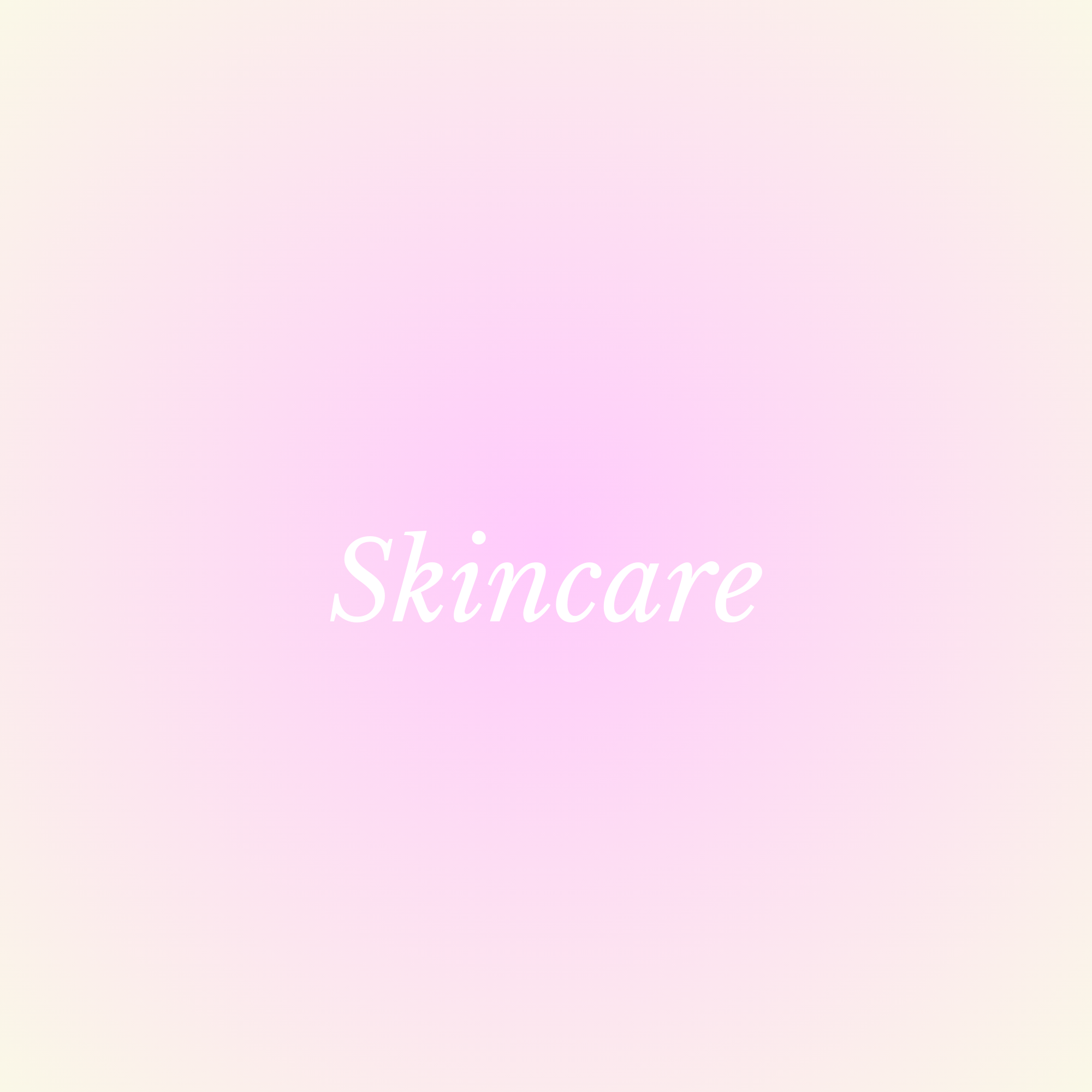 Skincare Abstract