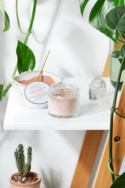 Butter Me Up Organics Rose Clay Face Mask
