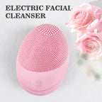 Sonic Silicone Facial Cleansing Brush & Massager