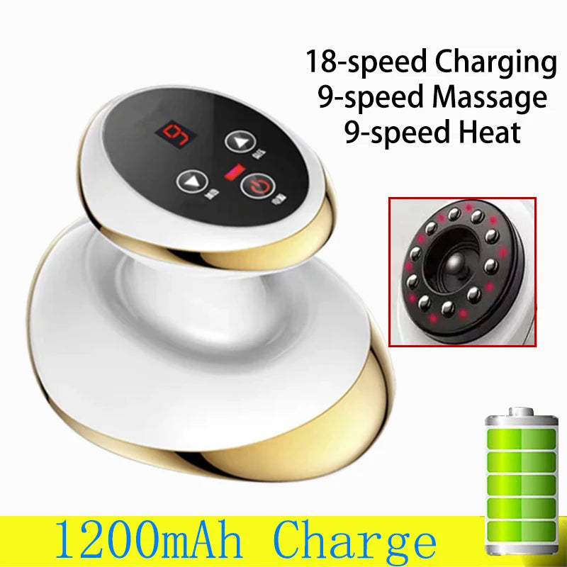 Anti-Cellulite Electric Guasha Massager with Heat