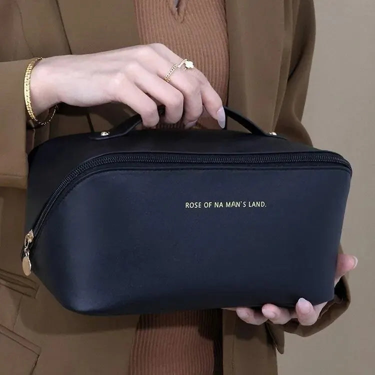 Elegant Travel Makeup Organizer & Vanity Bag