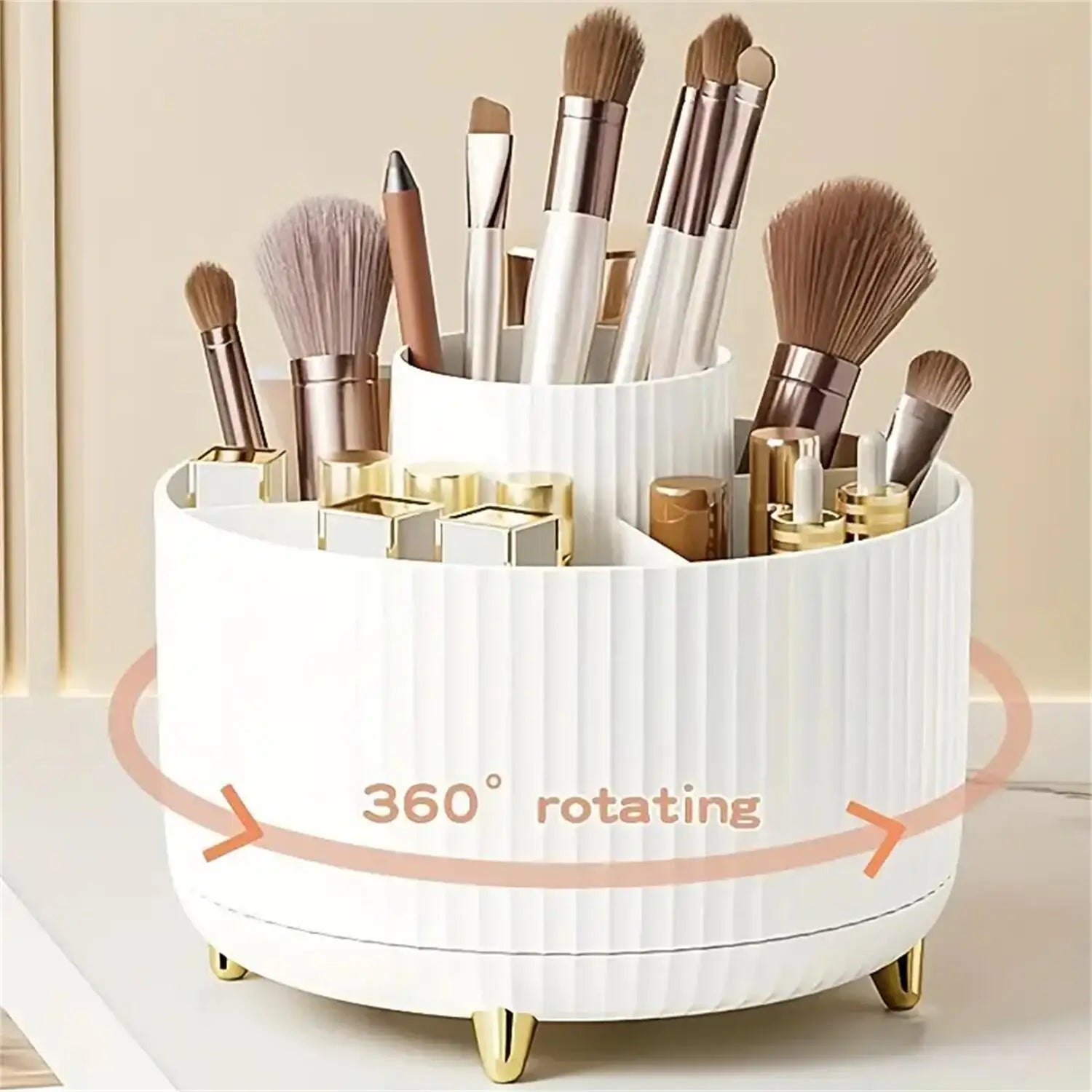 60° Rotating Makeup Caddy