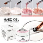 Self-Leveling Hard Builder Gel for Nail Extension
