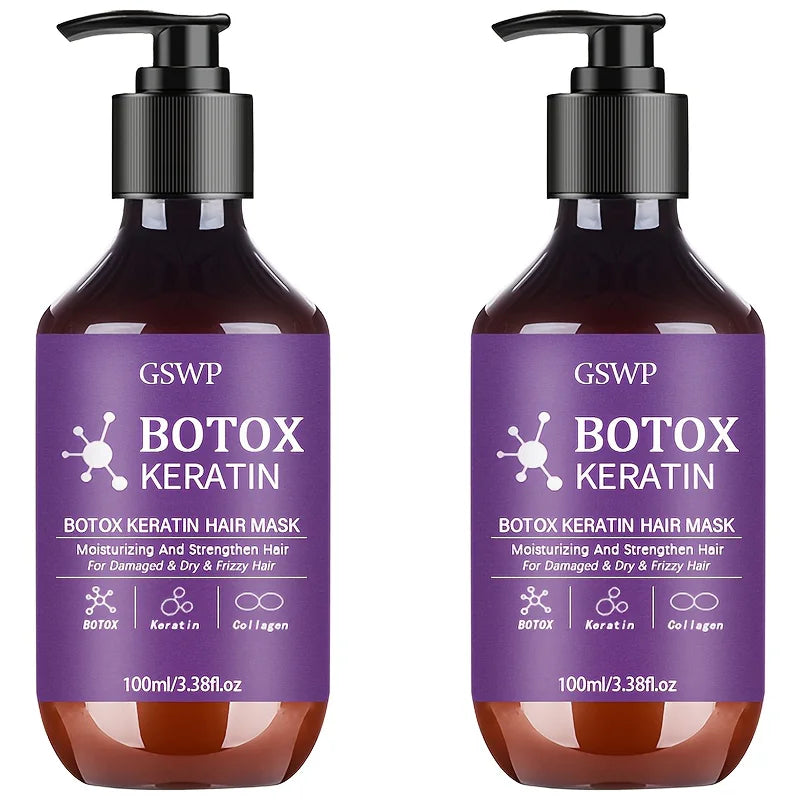 Botox Keratin Hair Mask – Moisturizing & Strengthening Treatment for Damaged Hair
