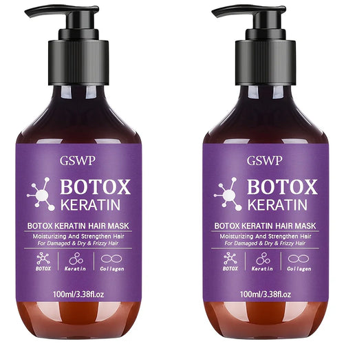 Botox Keratin Hair Mask – Moisturizing & Strengthening Treatment for Damaged Hair