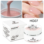 Self-Leveling Hard Builder Gel for Nail Extension