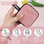 MAANGE 10pcs Reusable Makeup Remover Pads Set