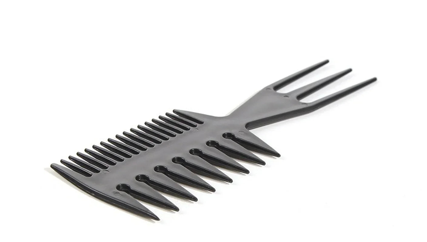Professional Double-Sided Fishbone Comb – Men's Styling