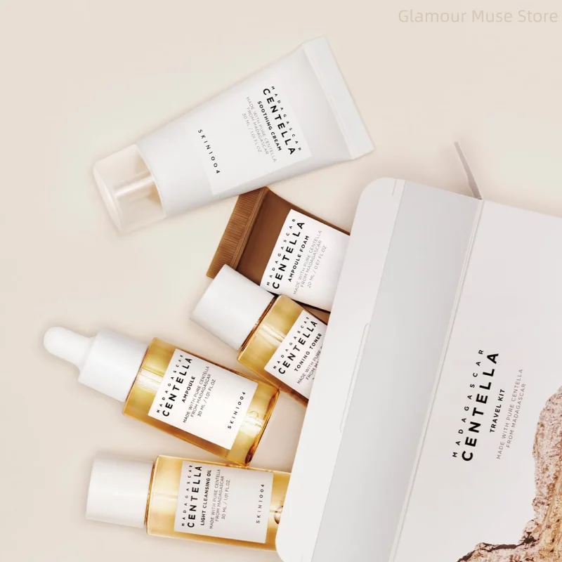 Centella Korean Travel Kit - 5 Step Daily Care Miniature Set