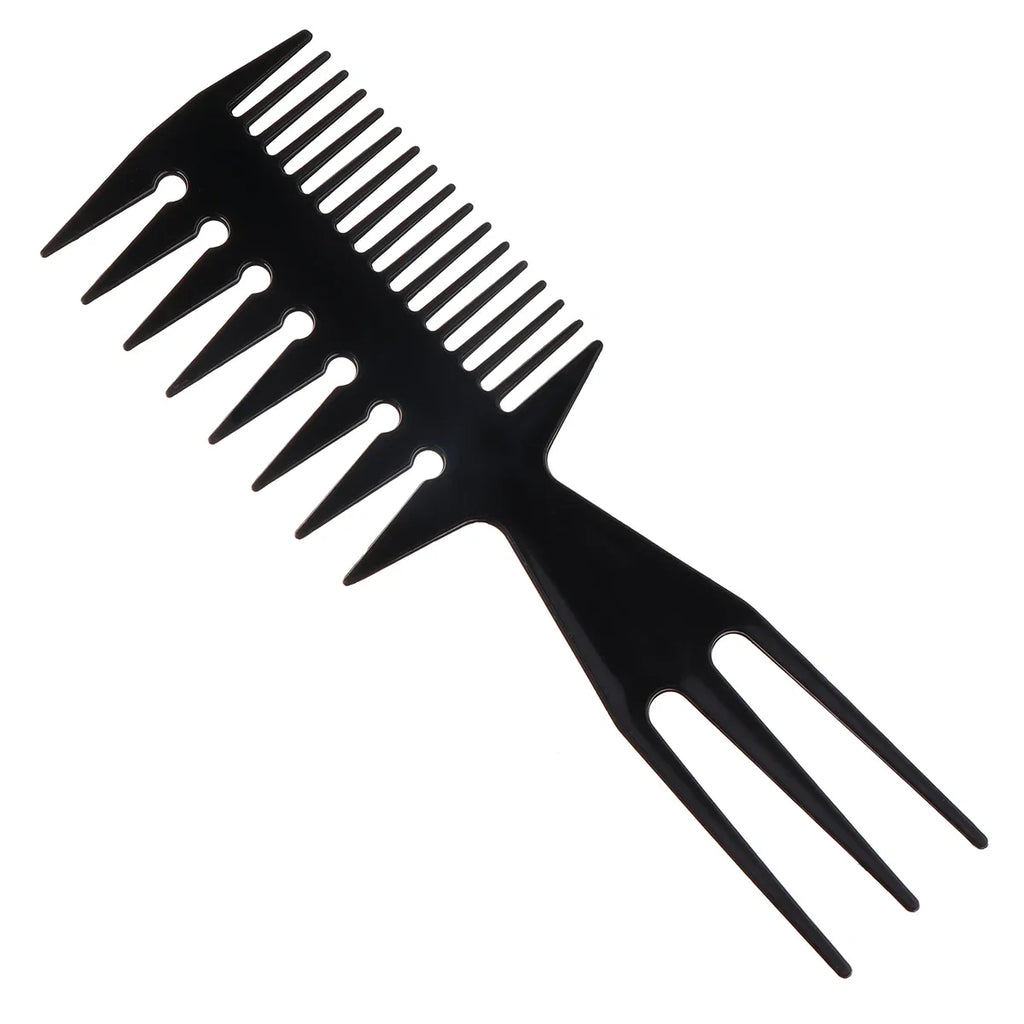 Professional Double-Sided Fishbone Comb – Men's Styling