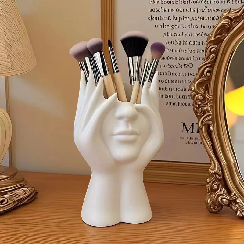 Silhouette Makeup Brush Holder