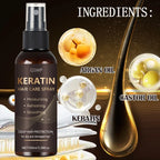 Keratin Silk Mist – Argan & Castor Oil Instant Shine Spray