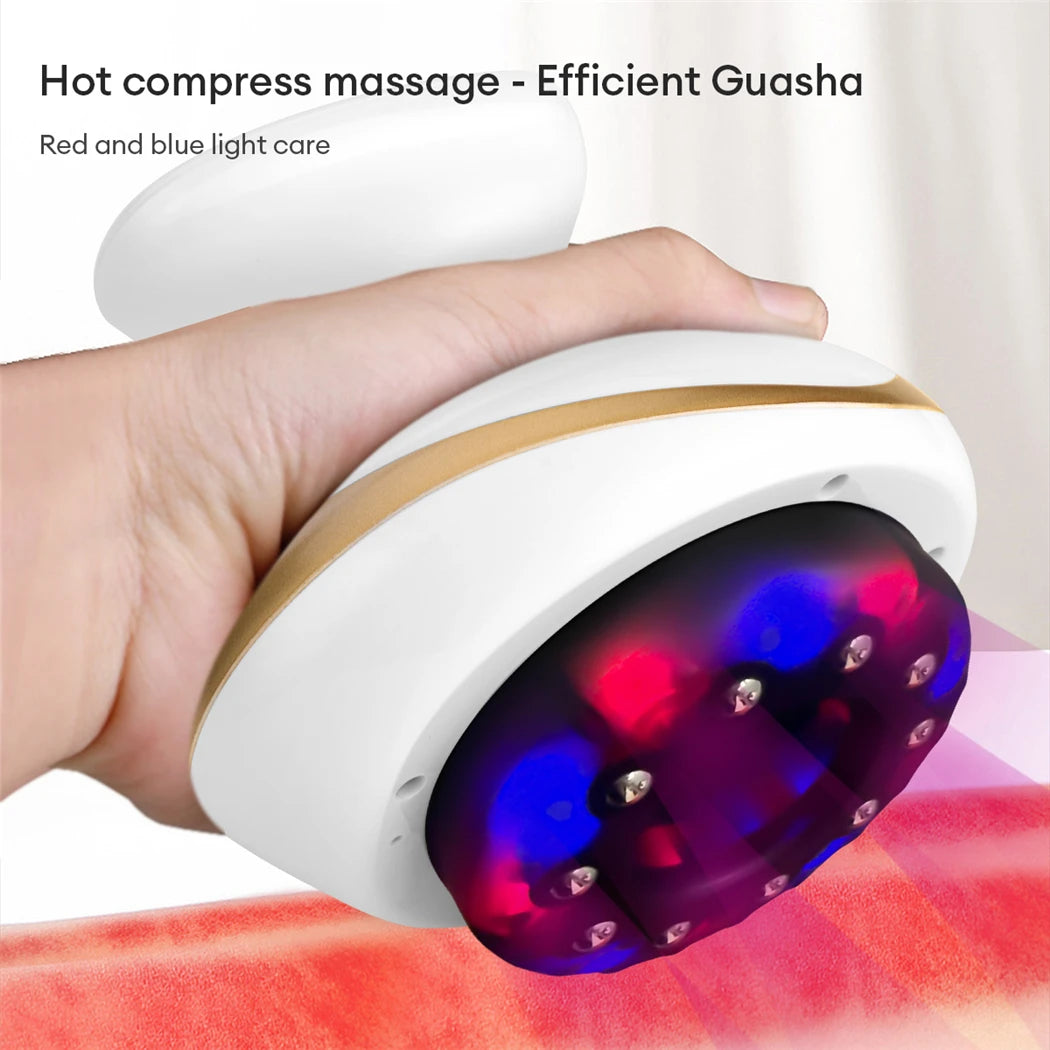 Electric 3-in-1 Body Massager – EMS, Cupping & Guasha with Infrared Heat