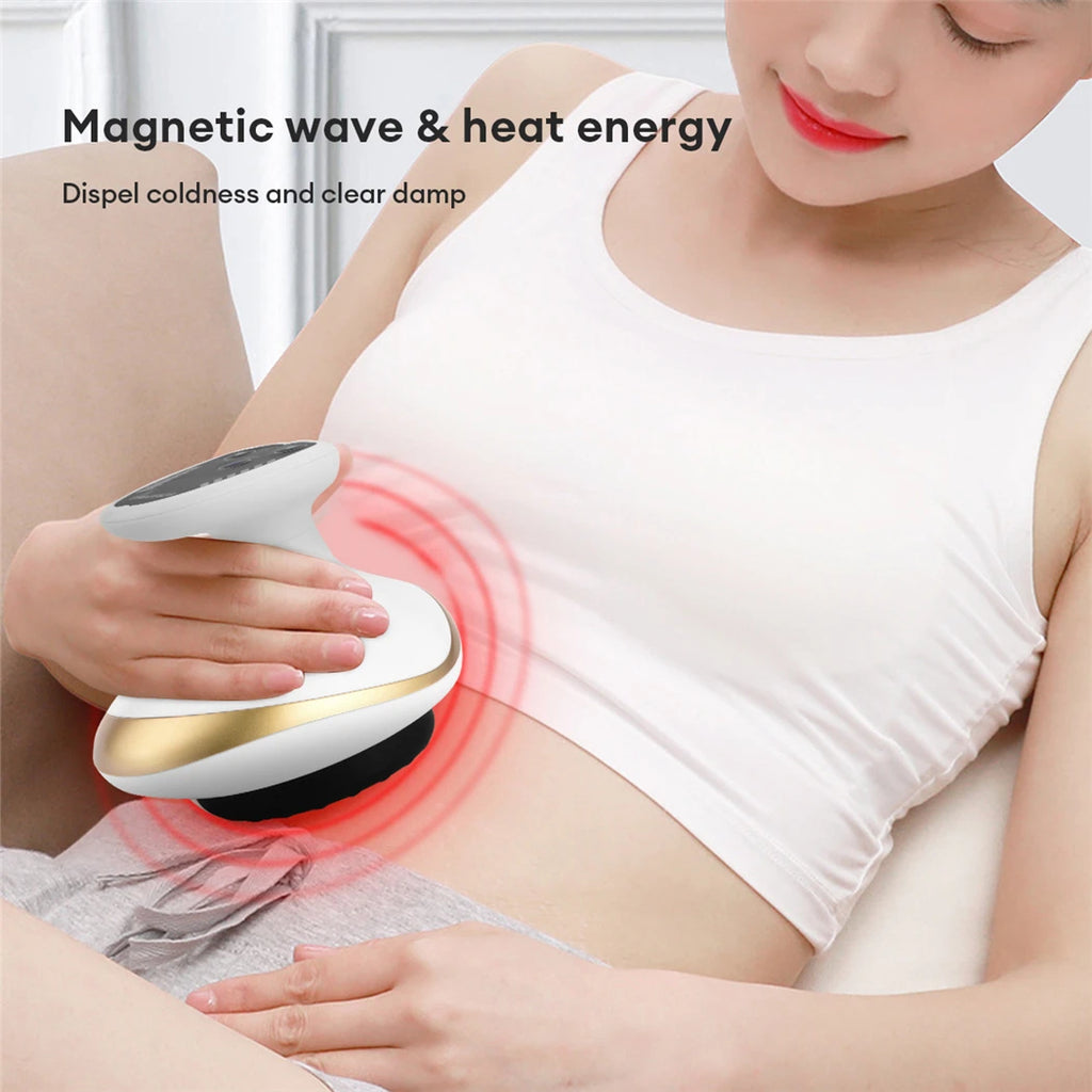Electric 3-in-1 Body Massager – EMS, Cupping & Guasha with Infrared Heat