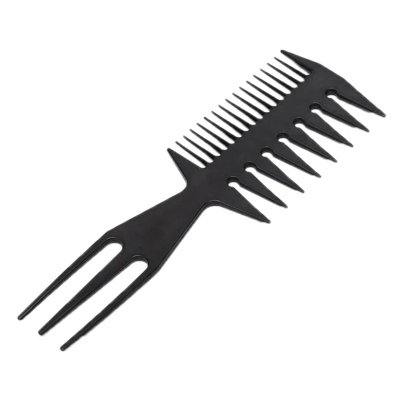 Professional Double-Sided Fishbone Comb – Men's Styling