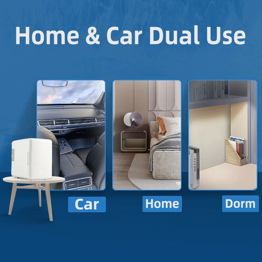 Mini Beauty Fridge – USB Skincare Cooler | Portable & Quiet