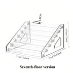 AuraShelf Acrylic Perfume & Vanity Organizer