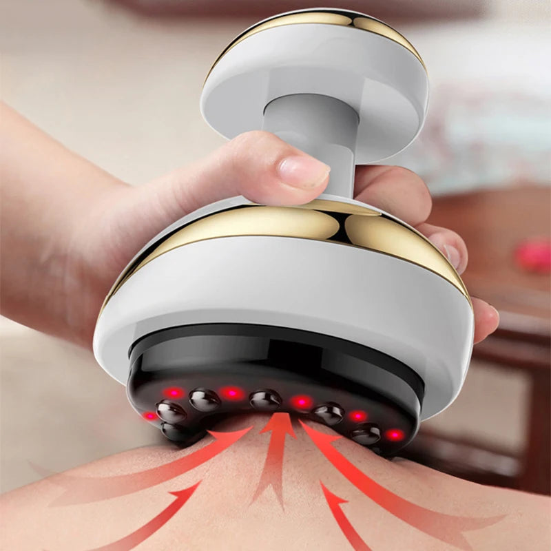 Electric Guasha Cupping Massager with Heat – Anti-Cellulite & Body Sculpting Device