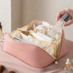 Elegant Travel Makeup Organizer & Vanity Bag
