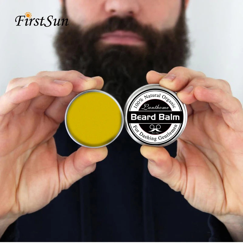 Natural Beard Balm & Wax Moisturizing Styling & Growth Butter
