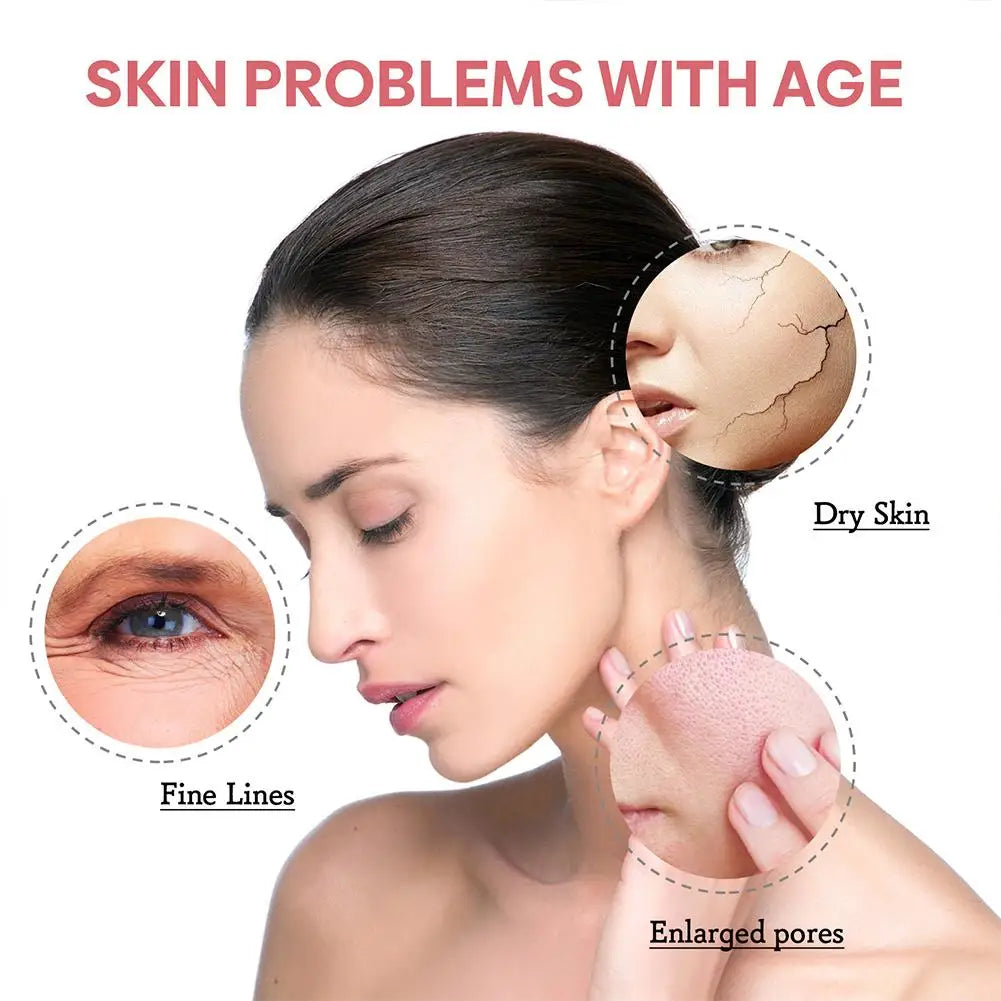 5-in-1 Vitamin C & Hyaluronic Acid Face Serum – Firming, Brightening & Pore Refining