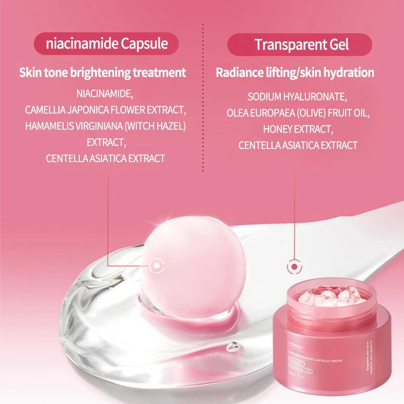 Pink Niacinamide & PDRN Collagen Capsule Cream