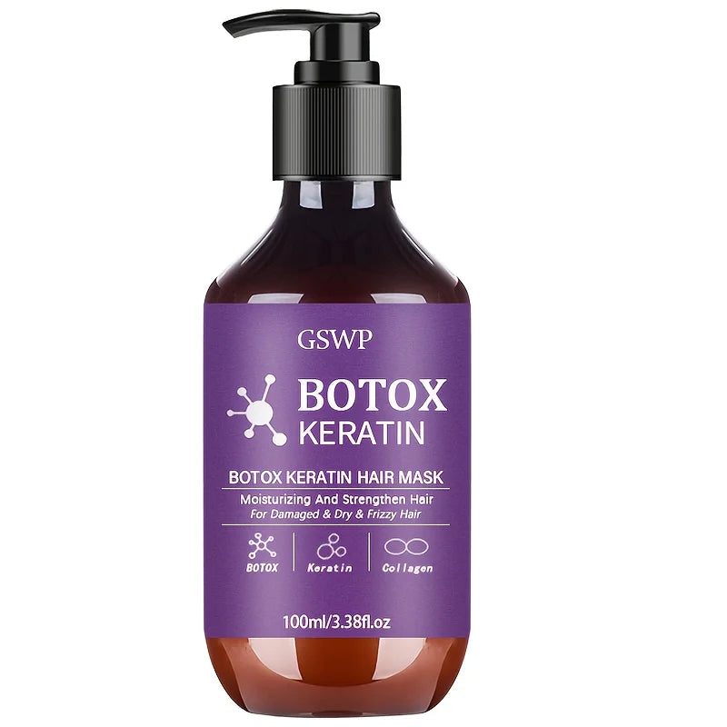 Botox Keratin Hair Mask – Moisturizing & Strengthening Treatment for Damaged Hair