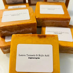 Handmade Turmeric & Kojic Acid Soap – Brightening Face & Body Wash