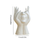 Silhouette Makeup Brush Holder