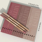 6-Piece Velvet Matte Lip Liner Set