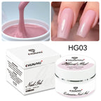 Self-Leveling Hard Builder Gel for Nail Extension